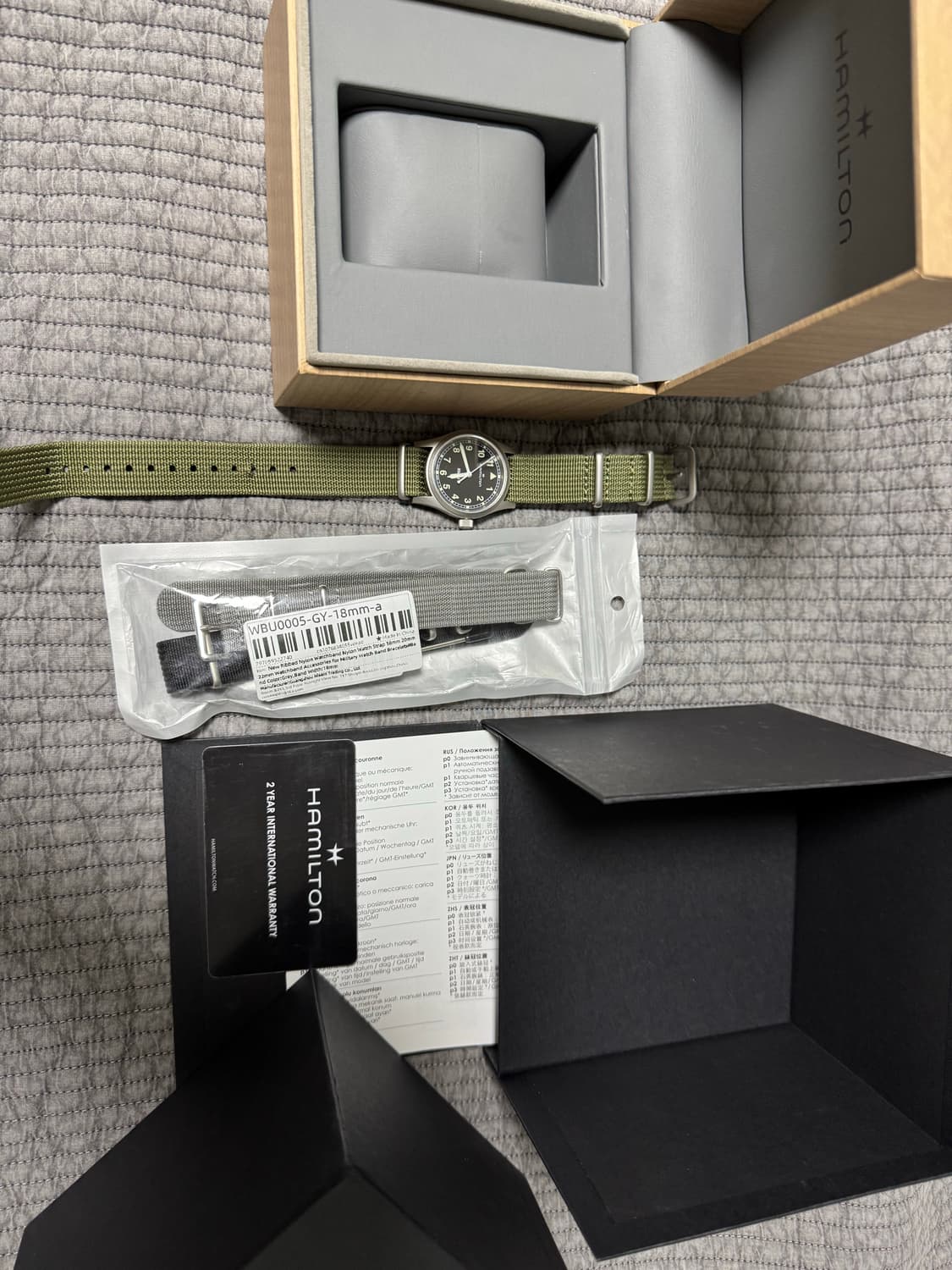 해밀턴 카키필드 33mm 쿼츠 상품이미지1