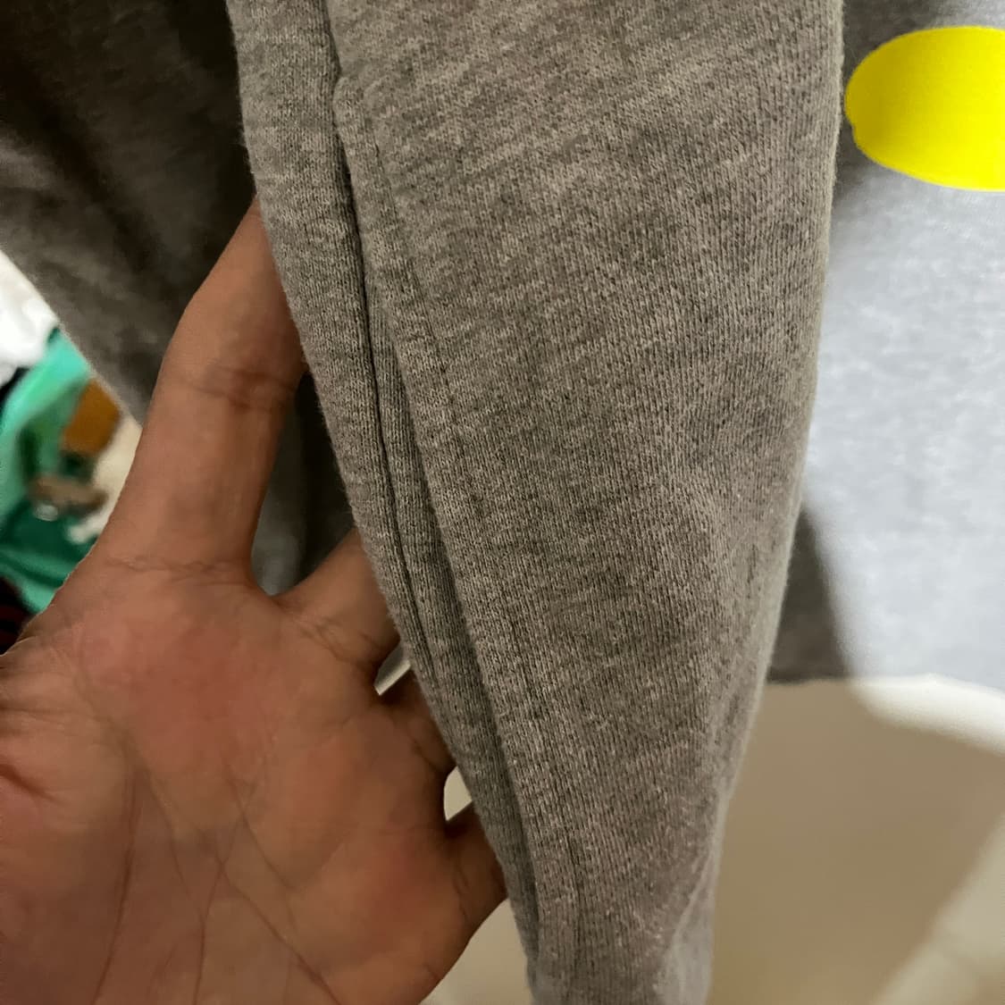 (오버핏 Free) 럭키슈에뜨 부엉이 프린팅 맨투맨 그레이 상품이미지4