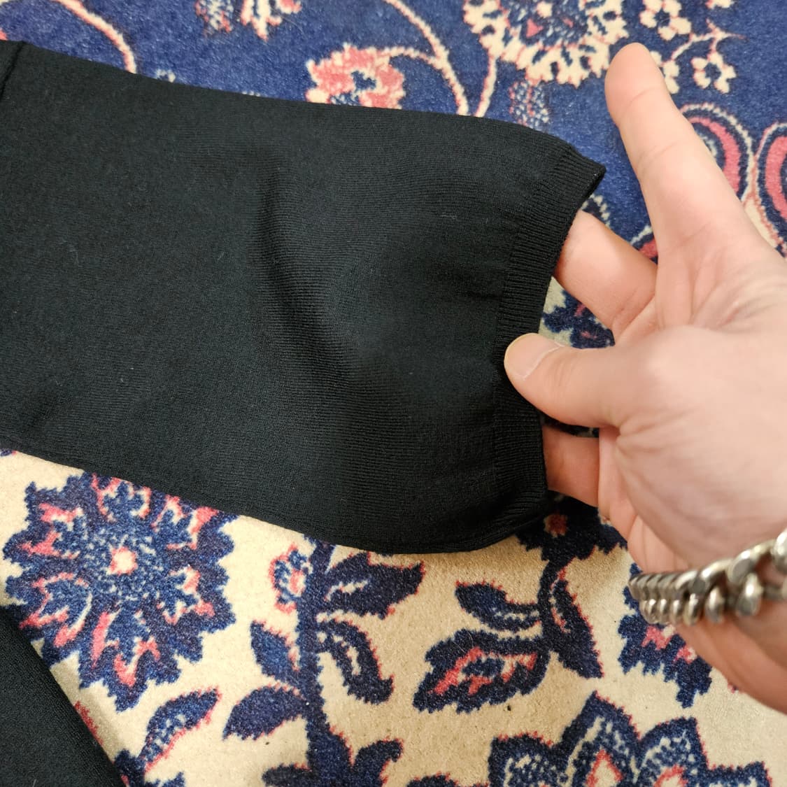 질샌더(Jilsander) 7부 베이직 디테일 간절기 니트 40 size 상품이미지4