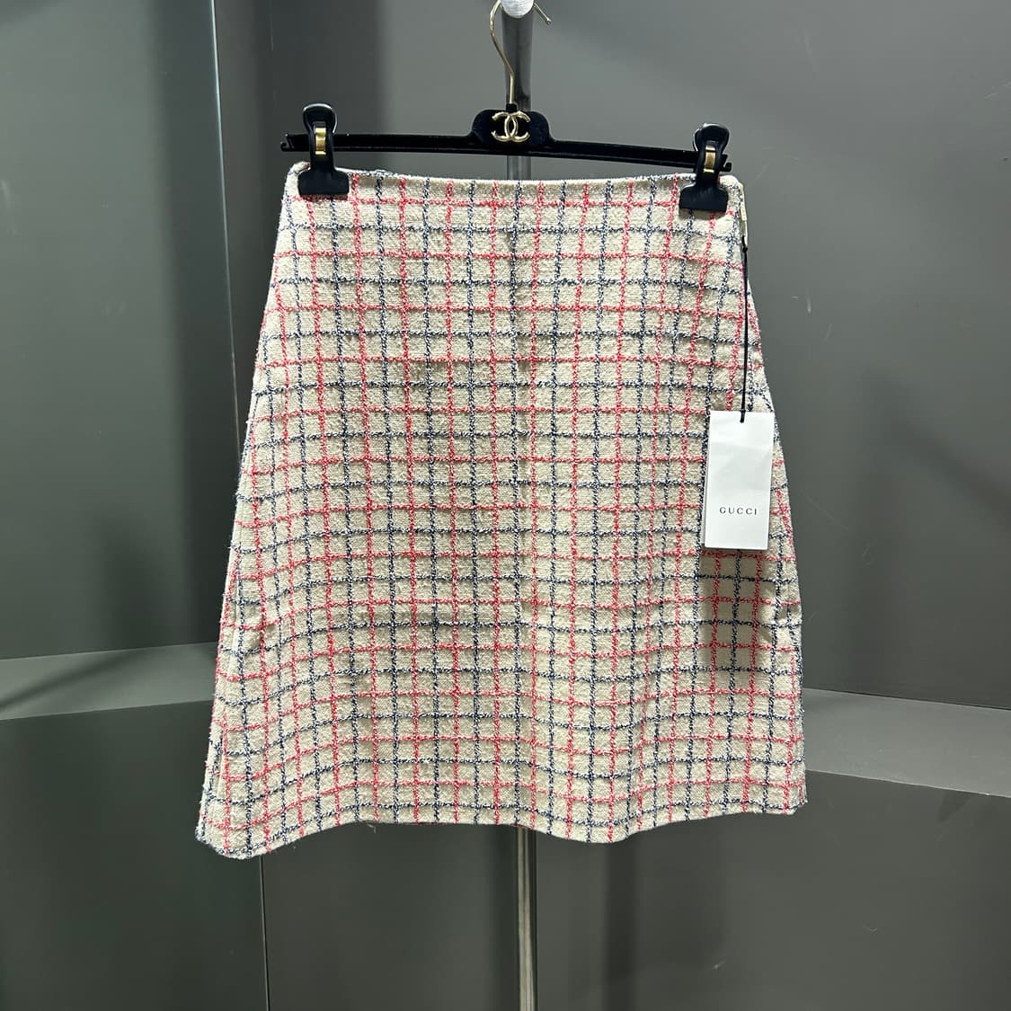 구찌 체크 트위드 투피스 상품이미지7