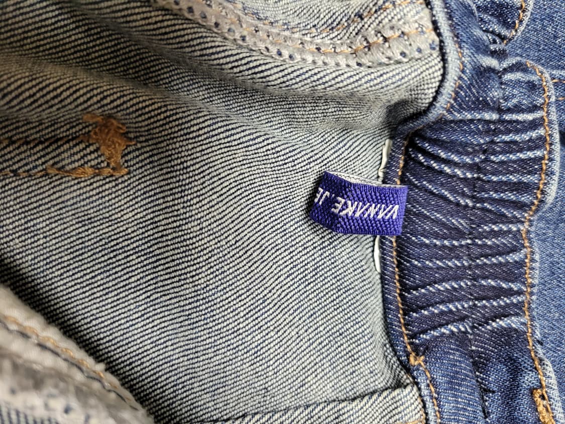 반에이크 VANAKE 여자 뒤트임 데님 롱스커트 27 인디고 상품이미지7