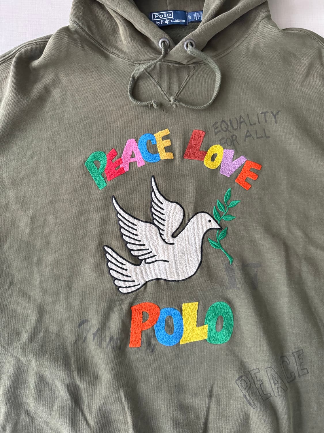폴로 랄프로렌 Peace & Love 후드티 상품이미지3