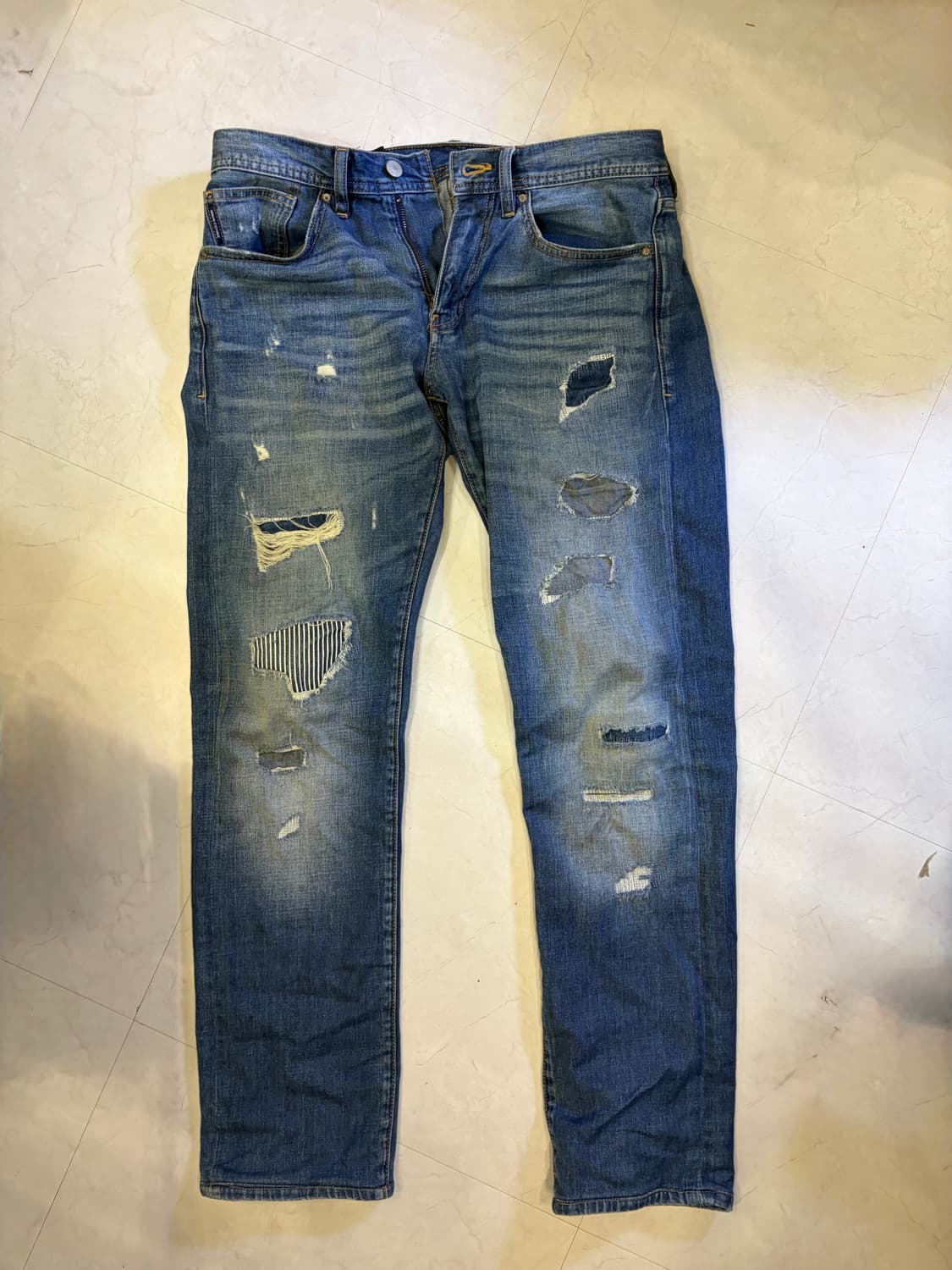 Armani Exchange Straight Jeans 상품이미지2