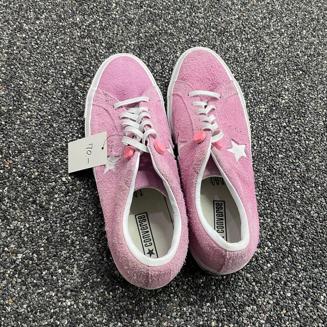 컨버스 원스타 핑크 스웨이드 스니커즈 b3397 상품이미지1