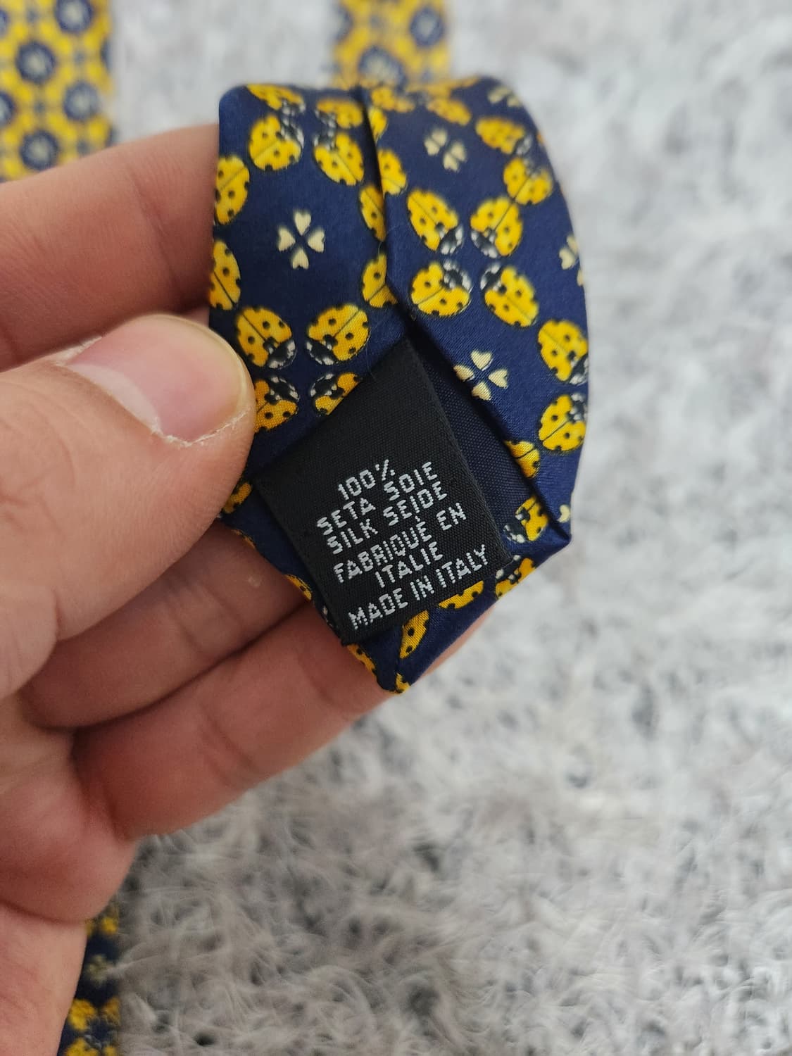 입생로랑YvesSaintLaurent  패턴 넥타이 Free - N4 상품이미지5