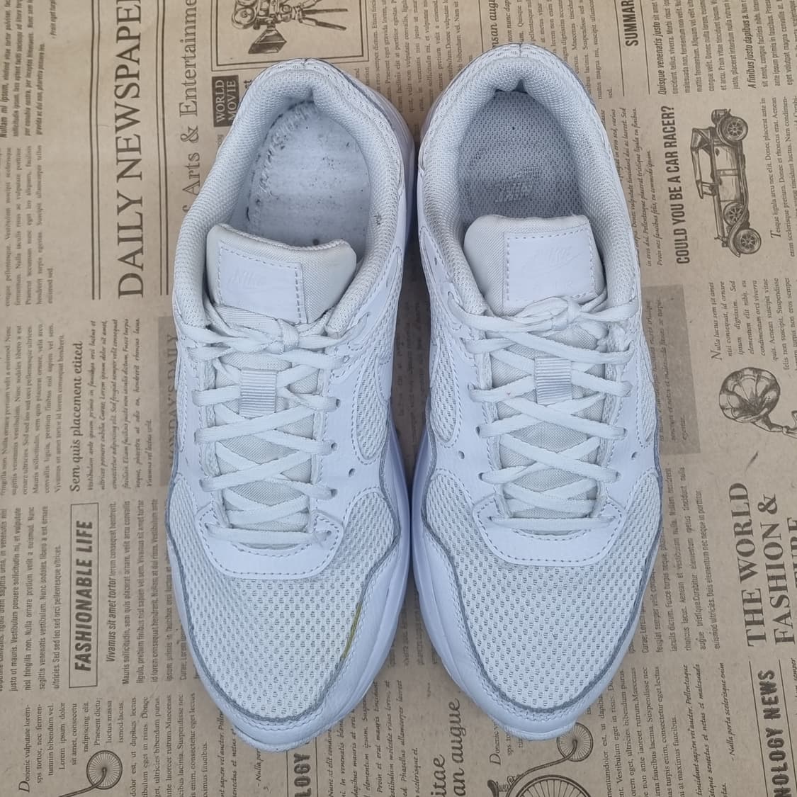 나이키 SC 에어 맥스 화이트 운동화240 상품이미지2