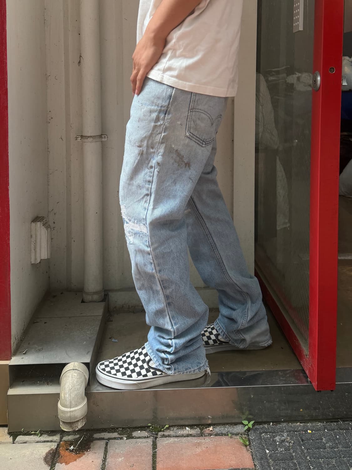 90‘s MADE IN USA 🇺🇸 리바이스 517 부츠컷 오렌지탭 상품이미지3