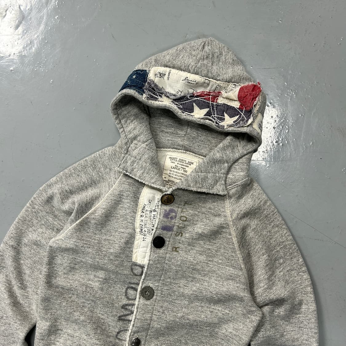 JPN 빈티지 멀티버튼 후디  상품이미지2