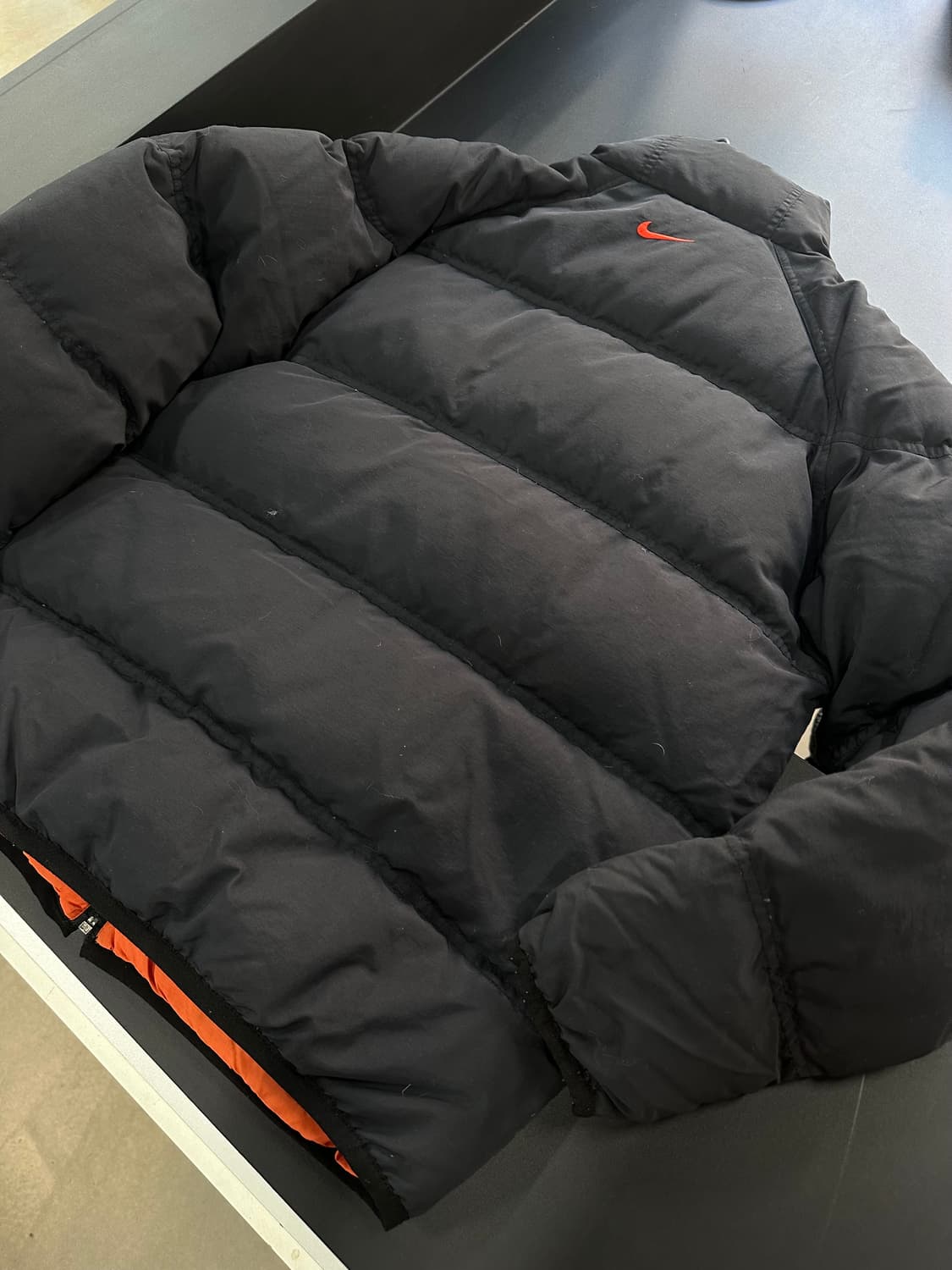 나이키 00s 리버시블 백빅로고 패딩 상품이미지7