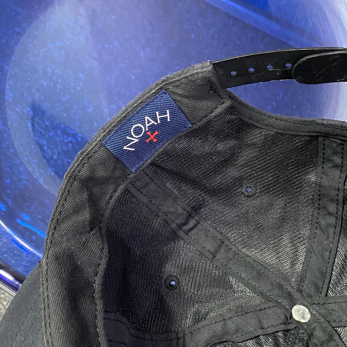 NOAH 크로스 블랙 스냅백 B4372 상품이미지4