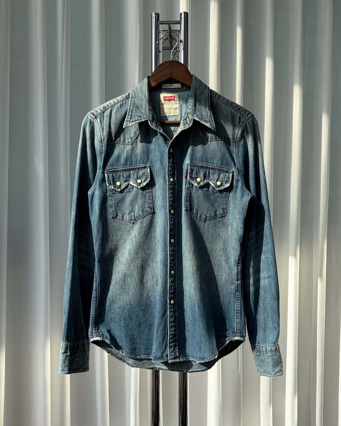 [S]리바이스 빈티지 웨스턴 데님 셔츠 상품이미지2