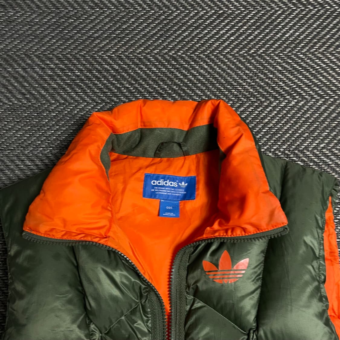 아디다스 립스탑 덕다운 패딩 베스트 카키y 5197 상품이미지6