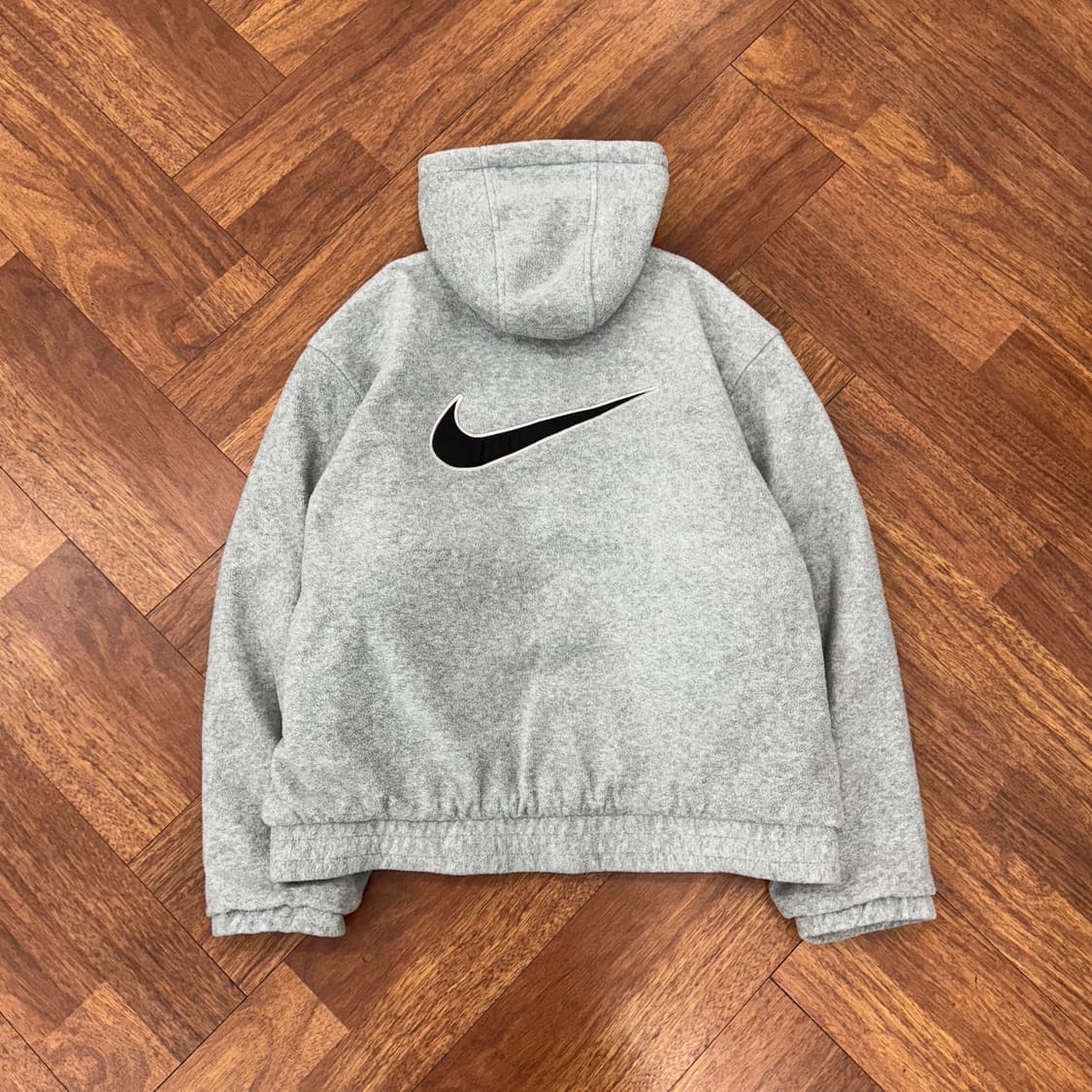 XL 나이키 00s 올드스쿨 빅로고 플리스 누빔 자켓  상품이미지1