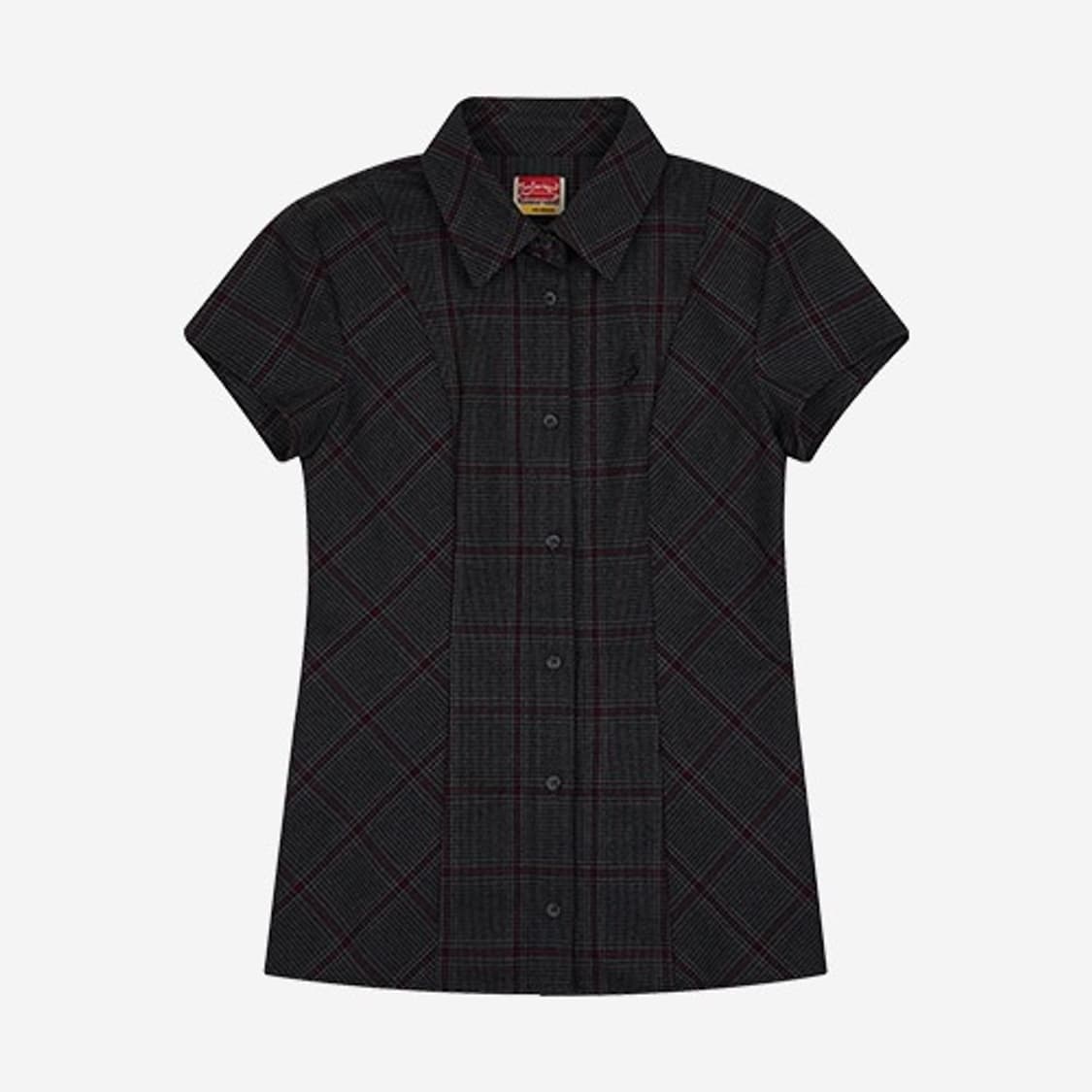 사파리스팟 체크 하프셔츠 상품이미지1