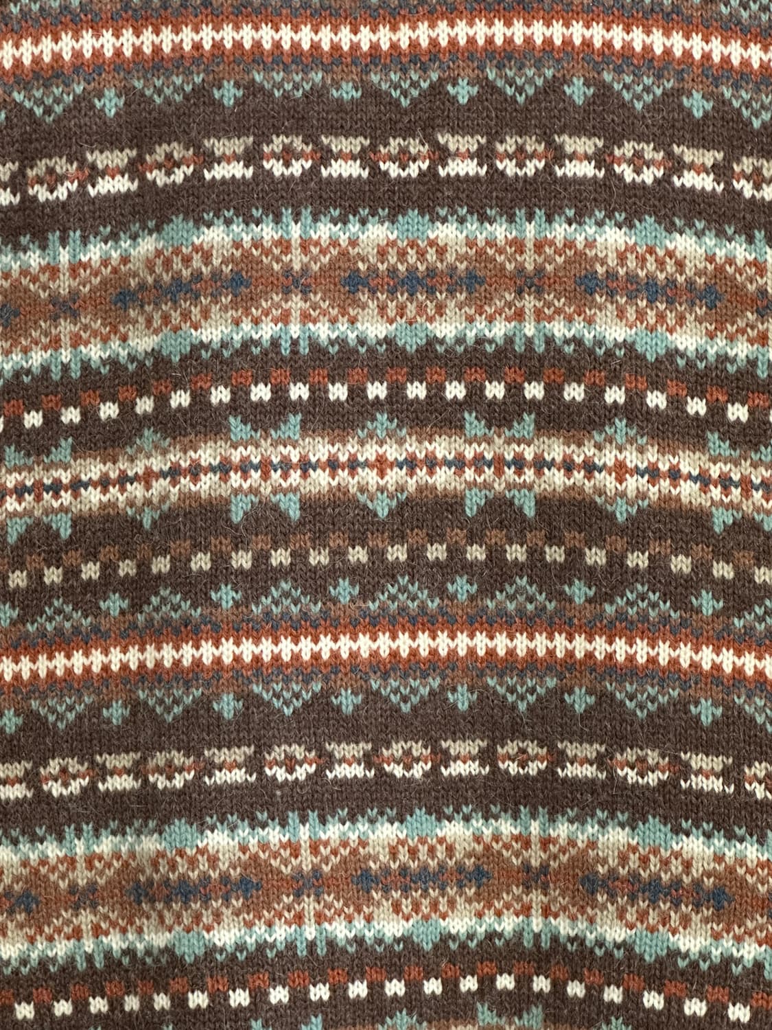 노르딕패턴 브이넥니트 상품이미지5