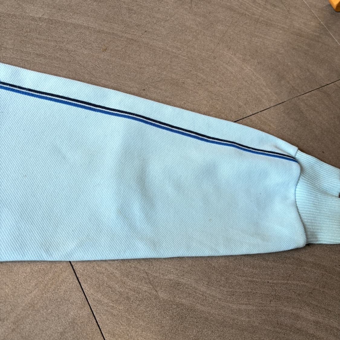 70s Adidas 70년대 생산 아디다스 스카이블루 져지 자켓 상품이미지5