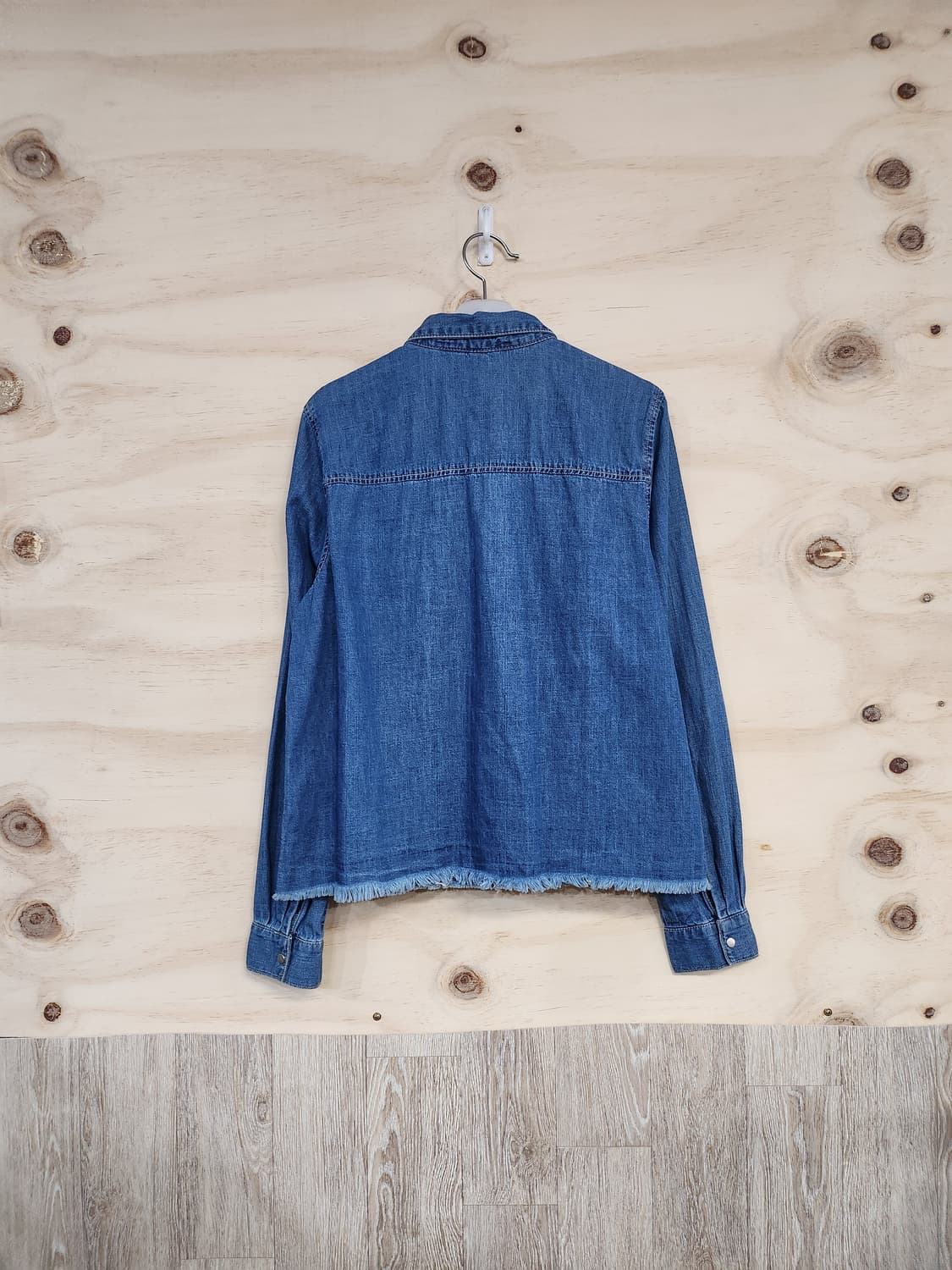 154) H&M 데님 숏 셔츠 상품이미지2