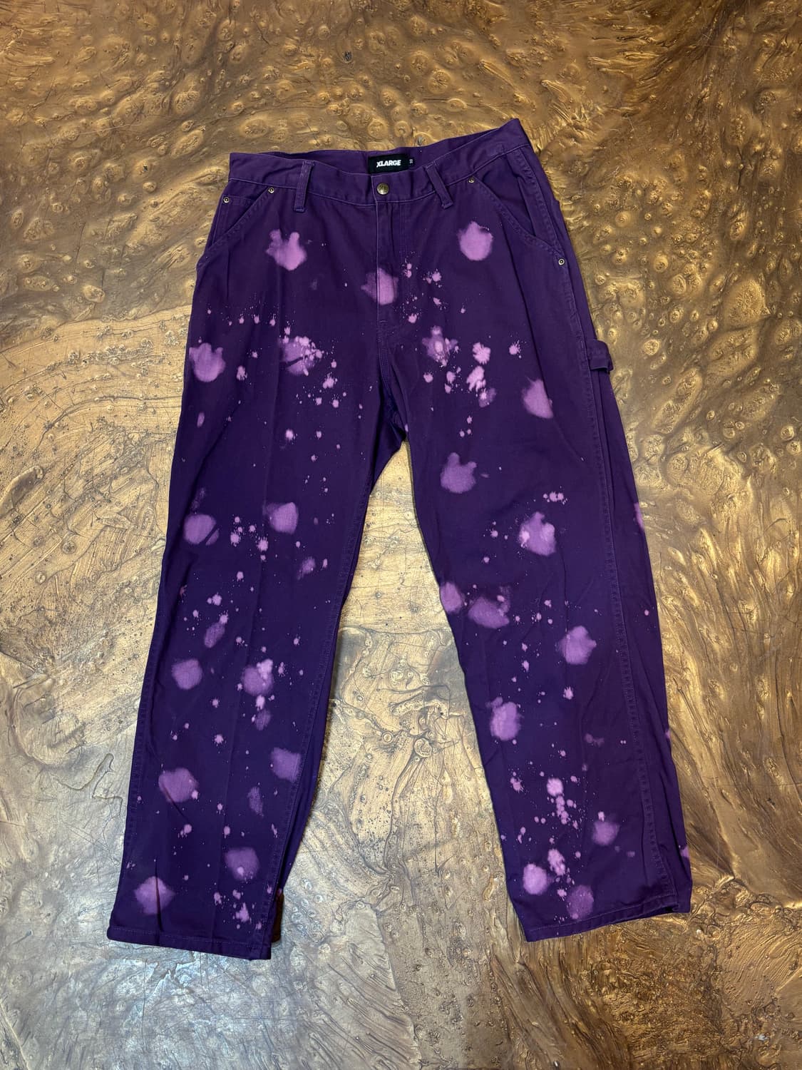 엑스라지 페인팅 코튼 팬츠 상품이미지1