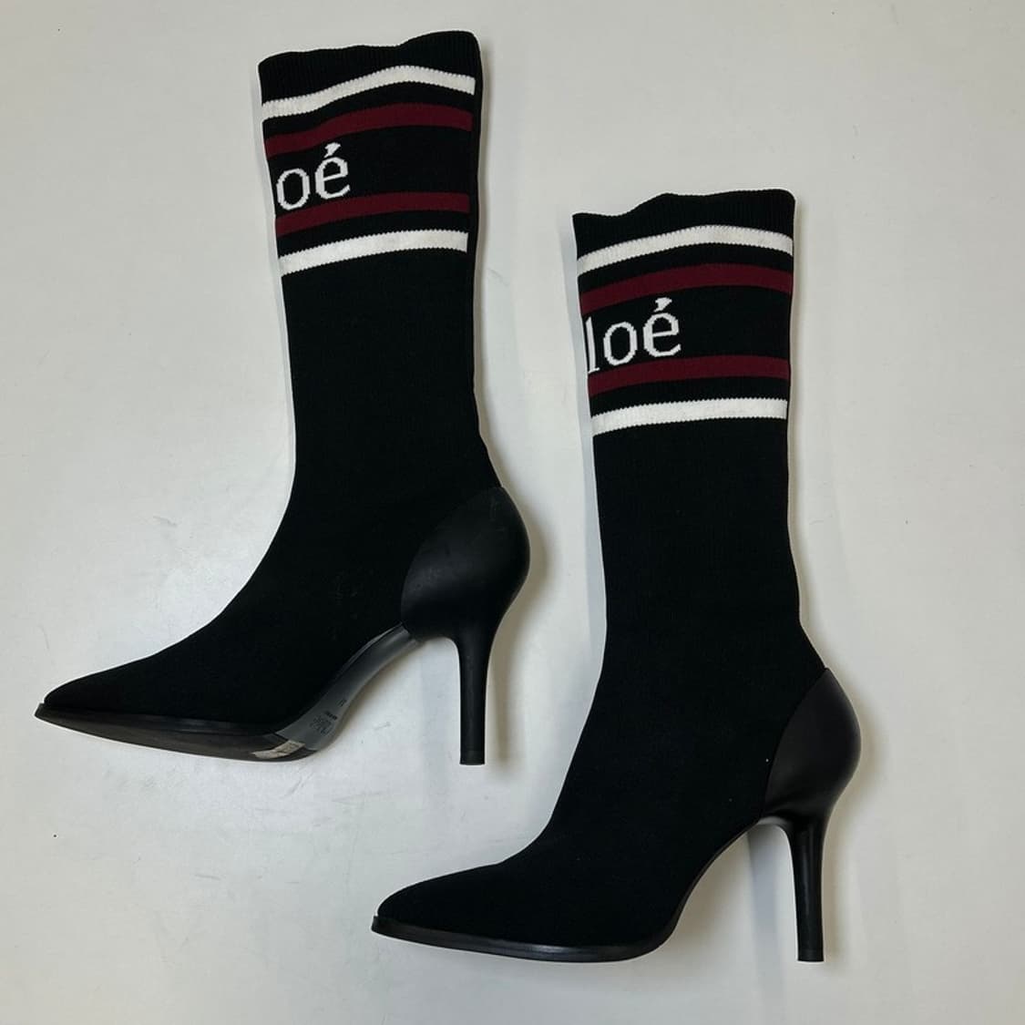 클로에 트레이시 니트 삭스 앵클 부츠 37 상품이미지2