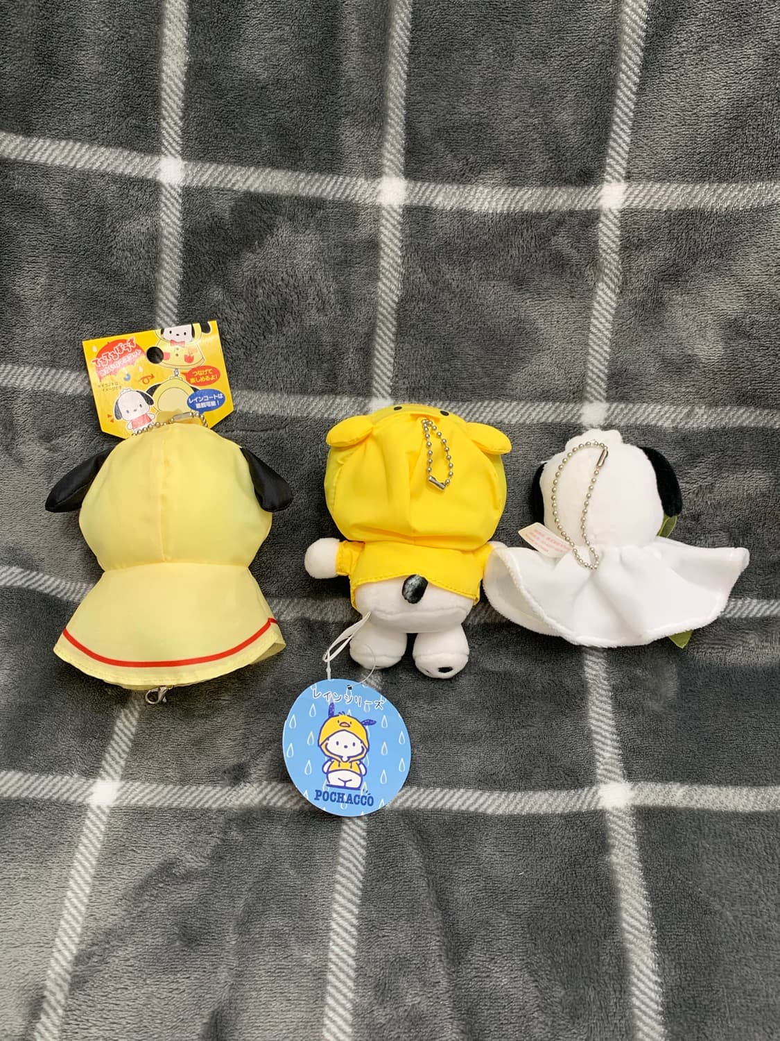 산리오 포차코 테루테루보즈 우비 마스코트 세트 상품이미지2