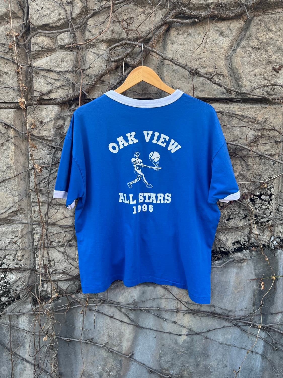 90s 헤인즈 빈티지 싱글스티치 프린팅 링거티 반팔 티셔츠 상품이미지2