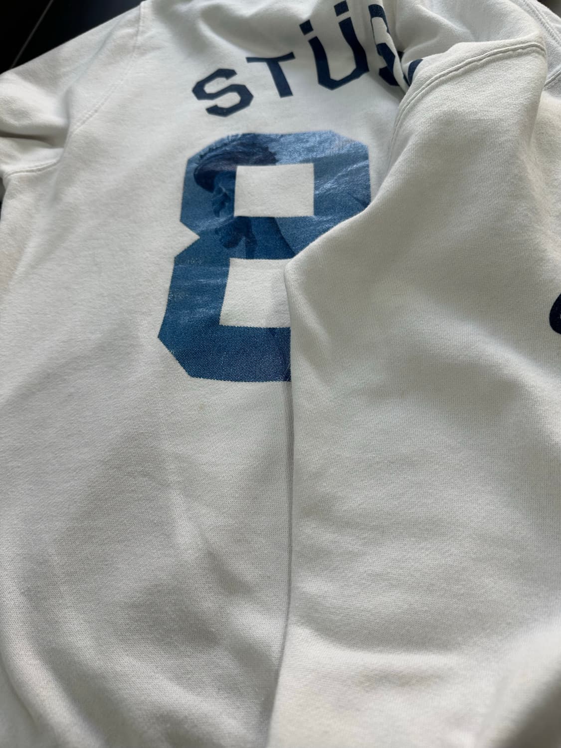 스투시 00s NYC 넘버링 후드집업 상품이미지8