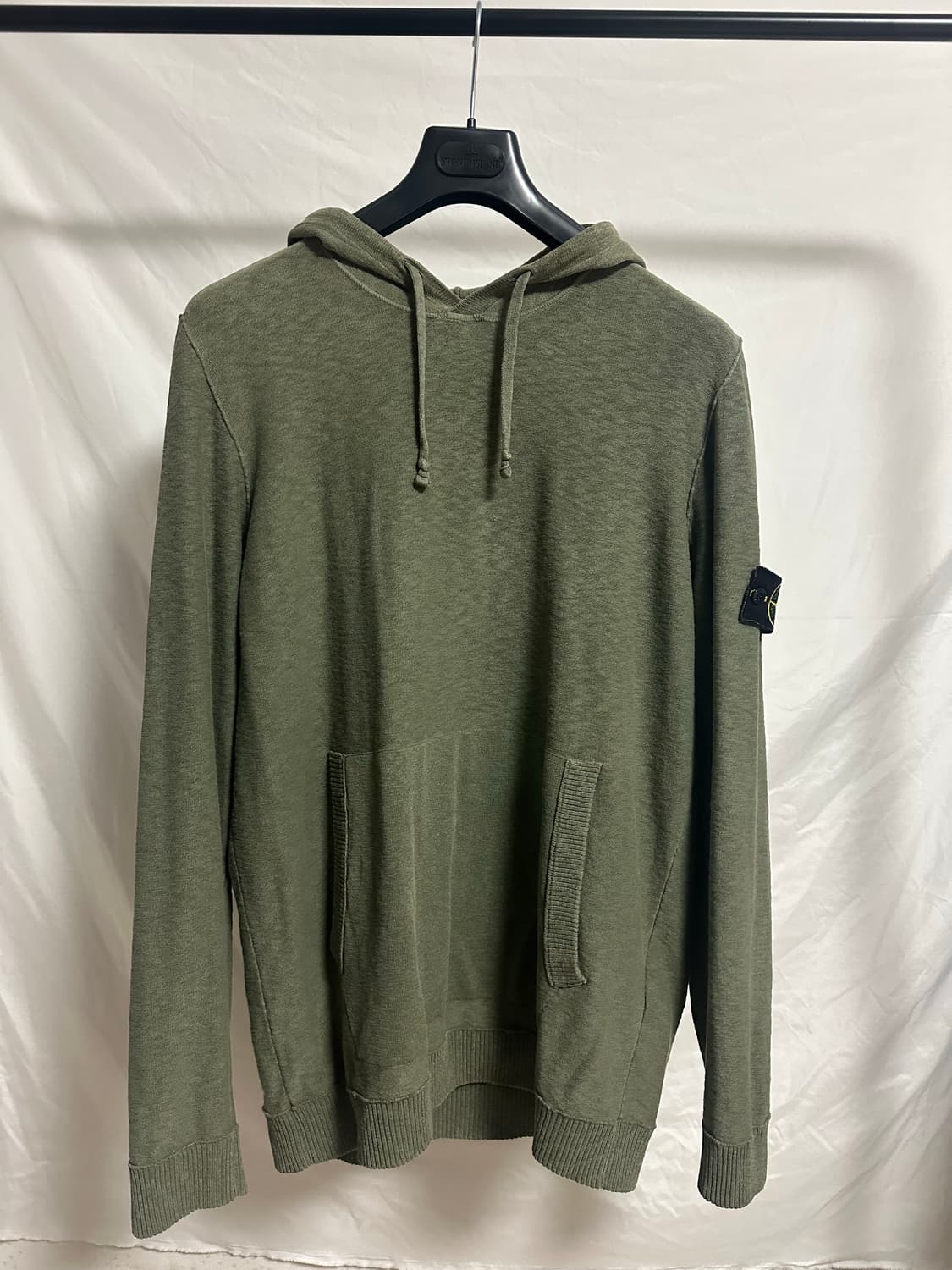 스톤아일랜드 니트후드 카키 (XXL) 상품이미지1