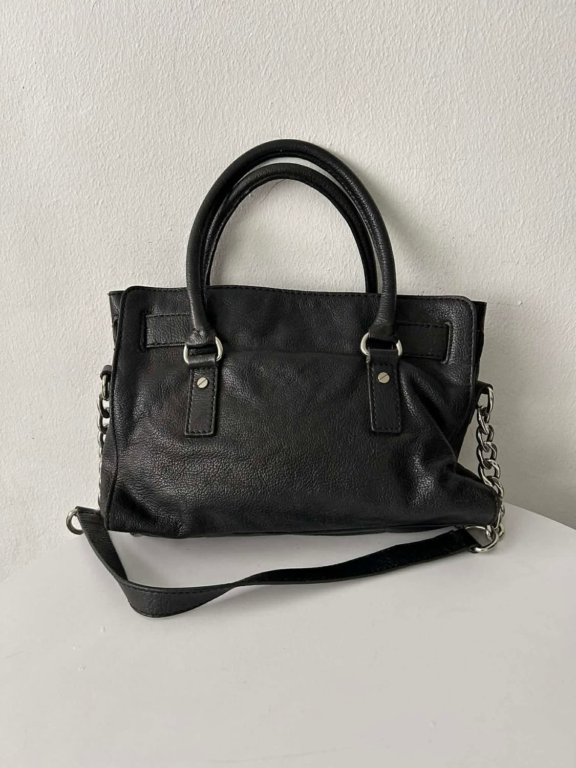 마이클코어스 해밀턴 레더 사첼 토트백 체인 숄더백 상품이미지2