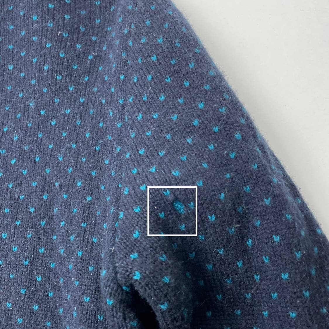 라코스테 네이비 니트 집업 가디건 100 상품이미지5