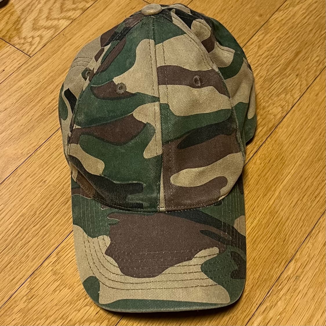 USA 빈티지 카모 볼캡 상품이미지2