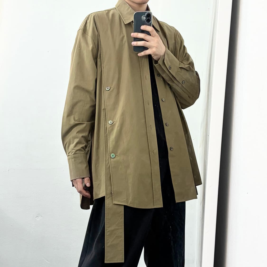 우영미 21FW 레이어드 셔츠 상품이미지2