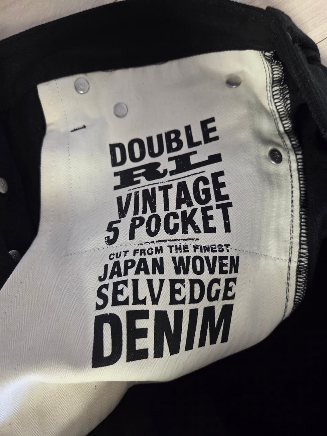 rrl 빈파포 30/32  블랙 상품이미지3