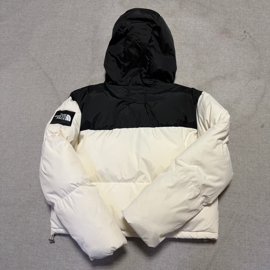 노스페이스 사이드로고 숏패딩 상품이미지4