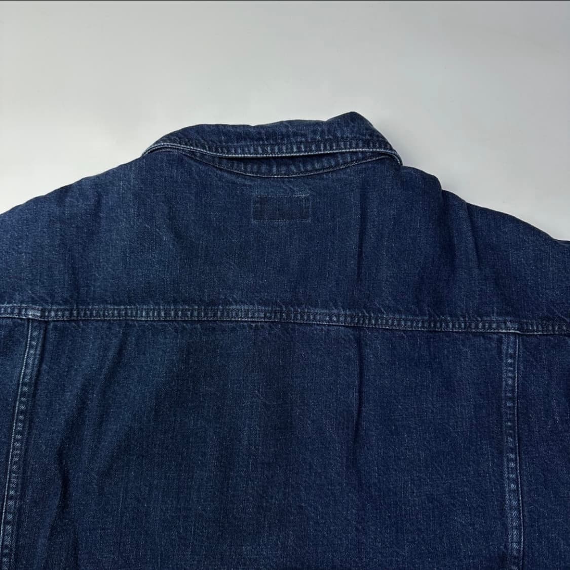 카브엠트 미니멀 데님 자켓 상품이미지10