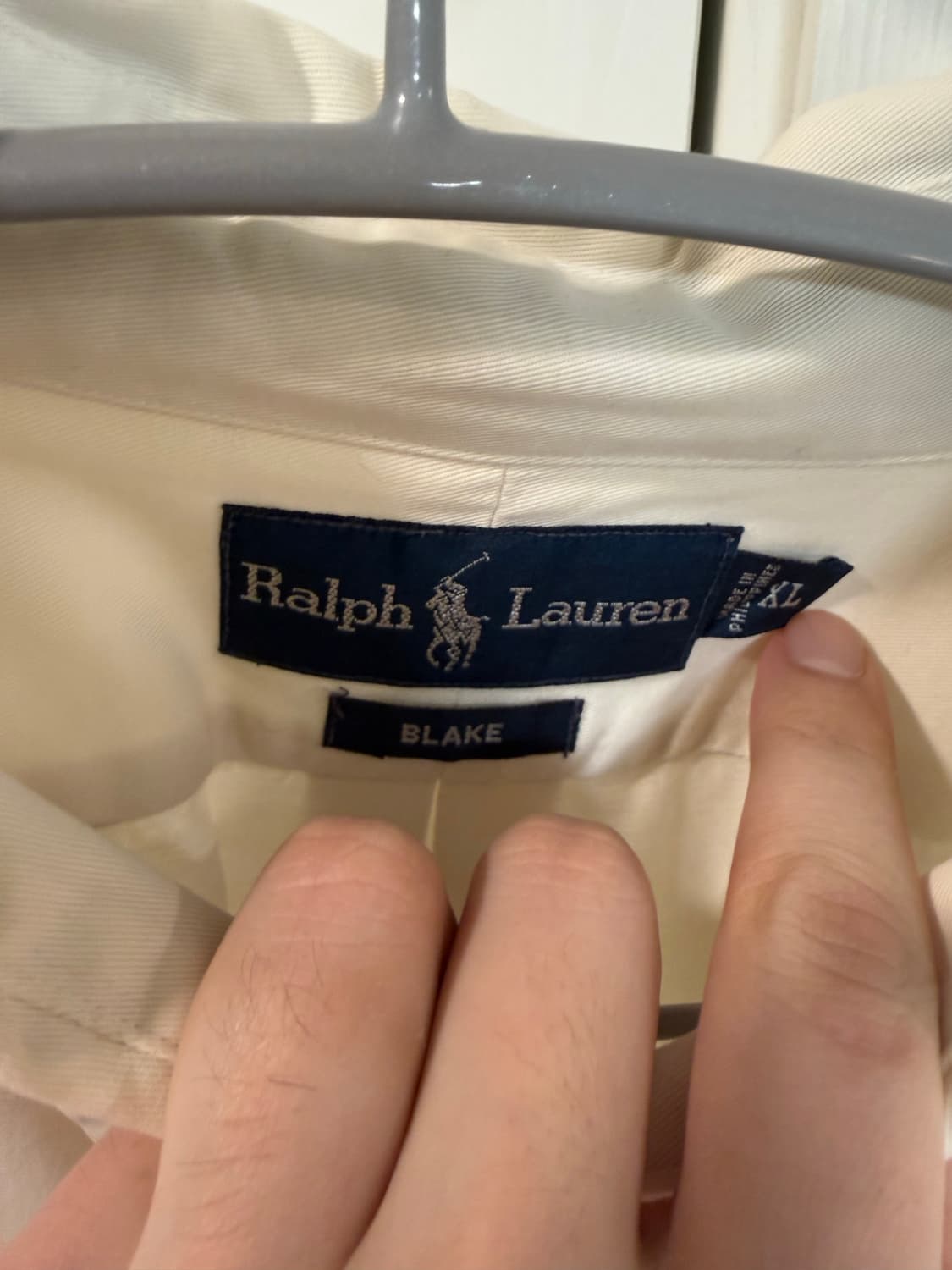 폴로 화이트 셔츠 상품이미지3