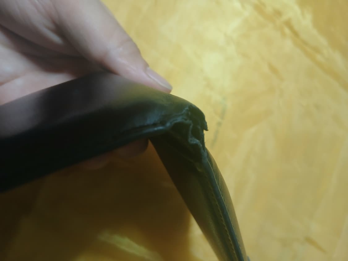 구찌 블랙 레더 반지갑 G Leather bifold wallet 상품이미지7