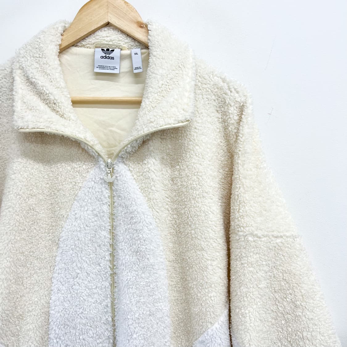 아디다스 빅트레포일 오버사이즈 플리스 자켓 상품이미지6