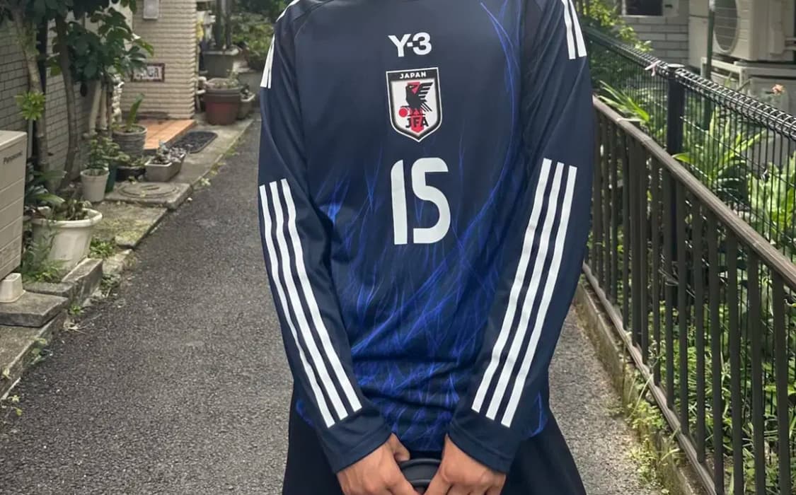 24-25 Y-3 일본 홈 어센틱 긴팔 카마다 마킹 상품이미지1