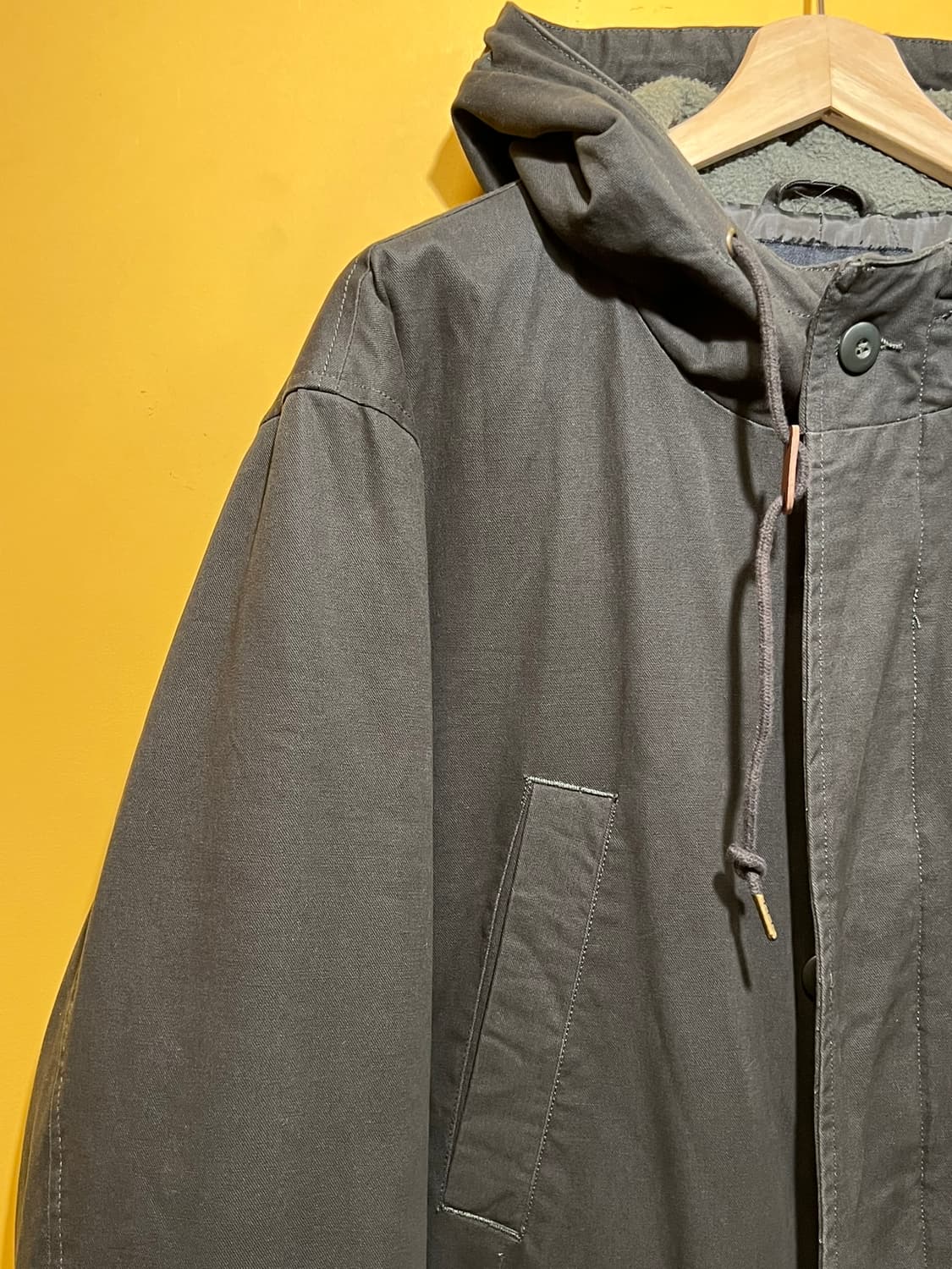 [L] 스투시 밀리터리 파카 올리브 야상 자켓 상품이미지2