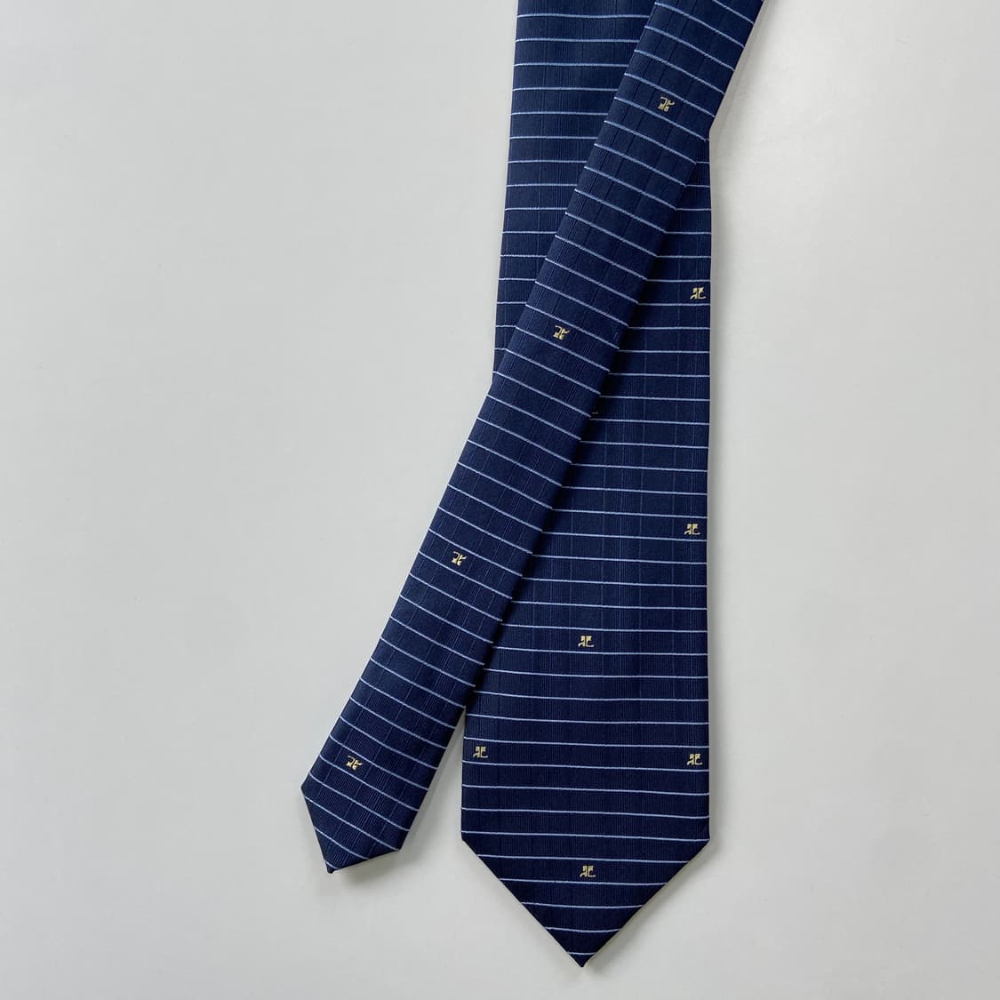 꾸레쥬 정품 명품 모노그램 넥타이 (COURREGES) 상품이미지1