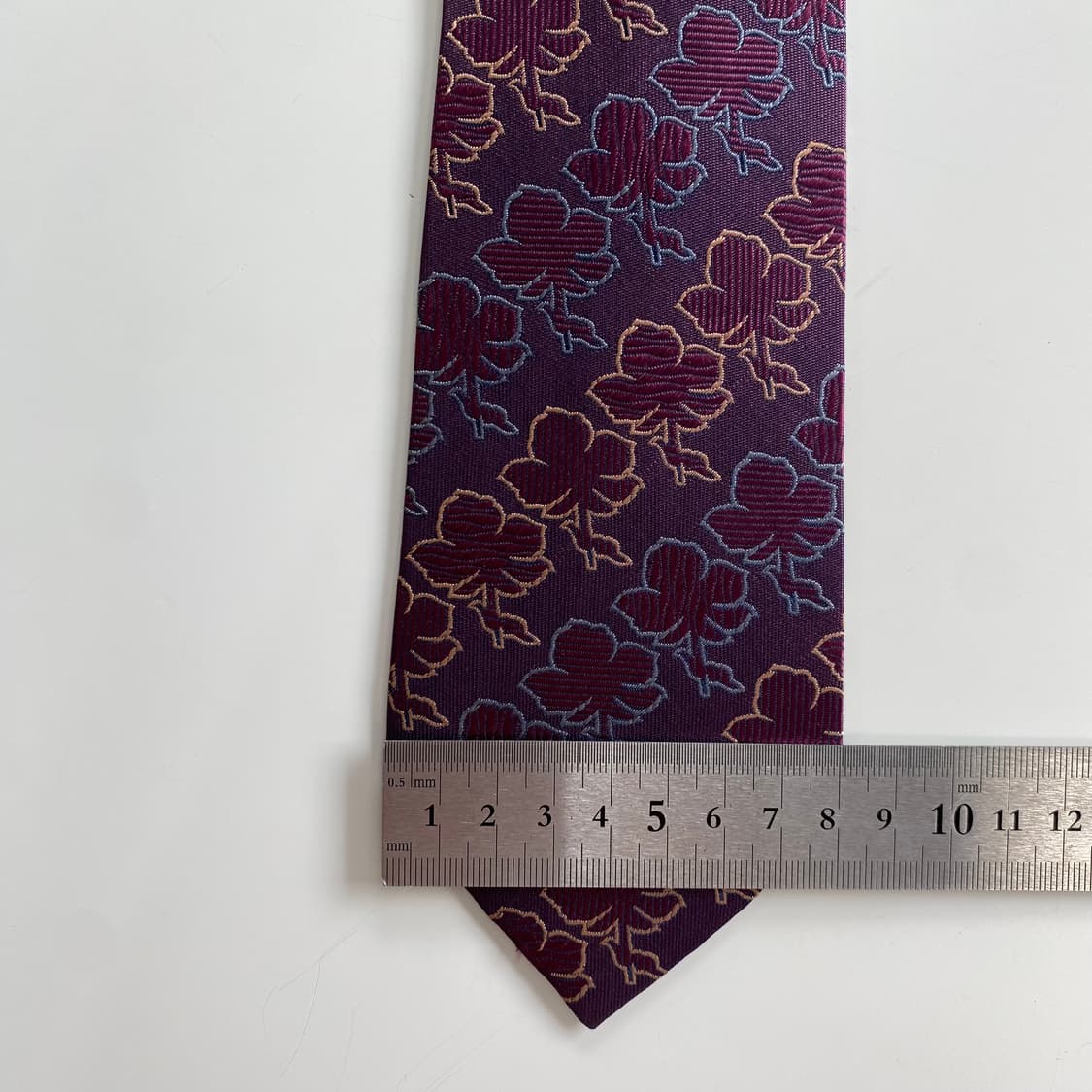 BALENCIAGA 발렌시아가 정품 명품 넥타이 7.9cm 상품이미지7