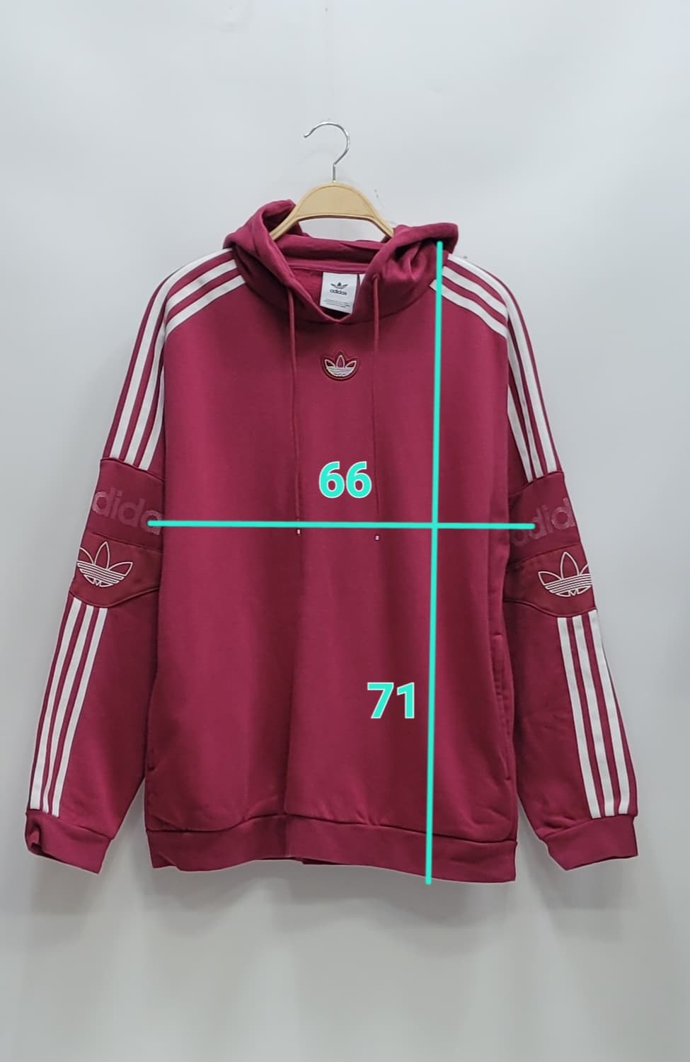 adidas 아디다스 오리지널 TS 트레포일 후디 / 남 L (100)
 상품이미지10