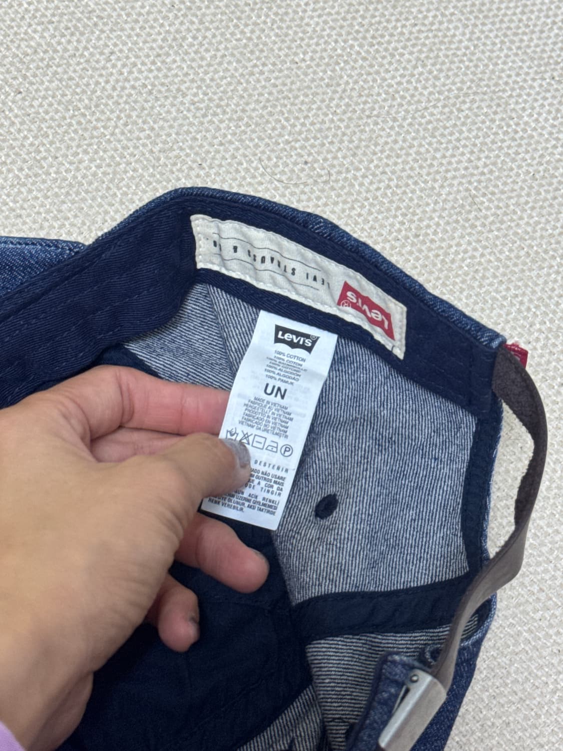 리바이스 데님 모자 상품이미지2