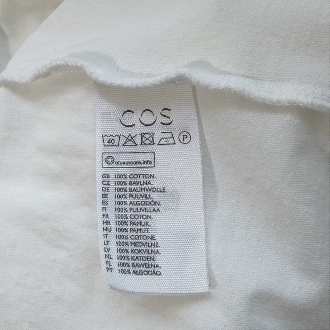 [L] COS 코스 라운드넥 반팔티 상품이미지5