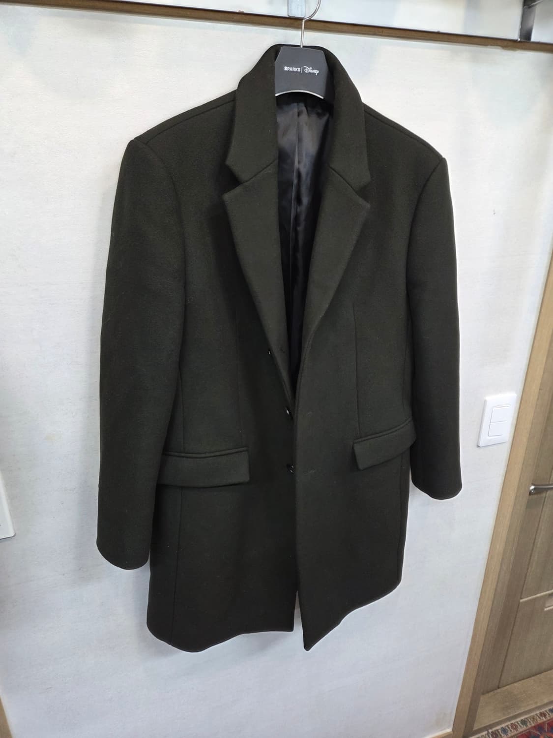 시스템옴므 캐시미어 블렌드 울 코트 대략 L 상품이미지5