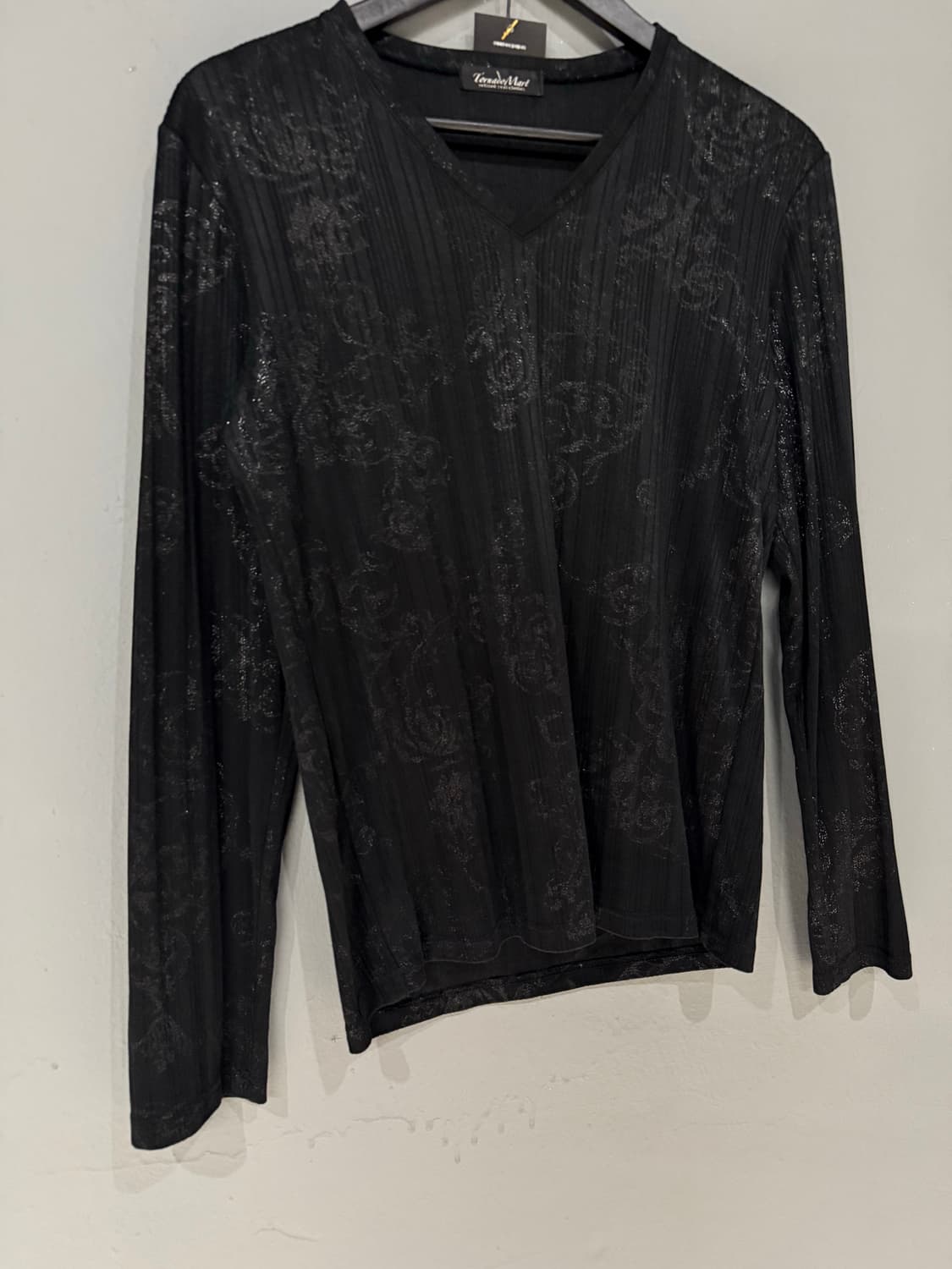 Tornado mart flower v-neck long sleeve 상품이미지6
