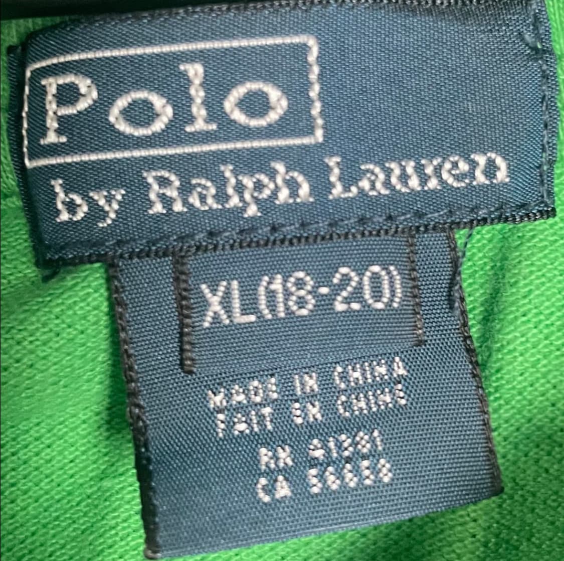 폴로 그린 후드집업 상품이미지2