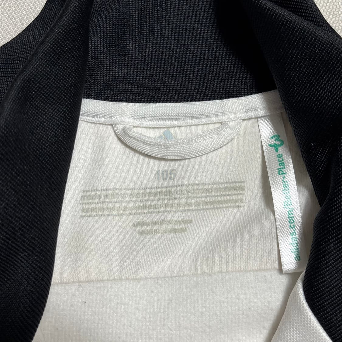 XL 아디다스 독일 국대 블랙 삼선 화이트 트랙탑 상품이미지4