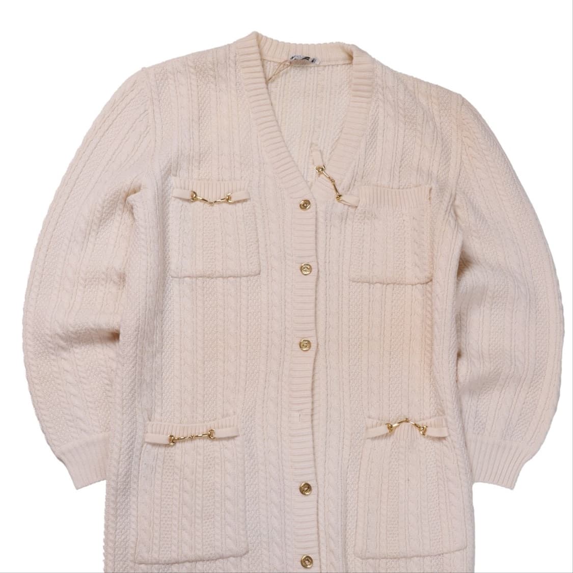 셀린느 Celine Wool Gold Button Cardigan 상품이미지2