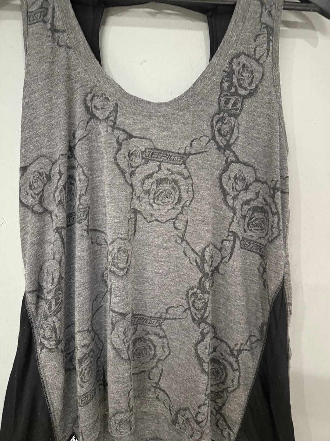 back cutting flower pattern sleeveless 상품이미지6
